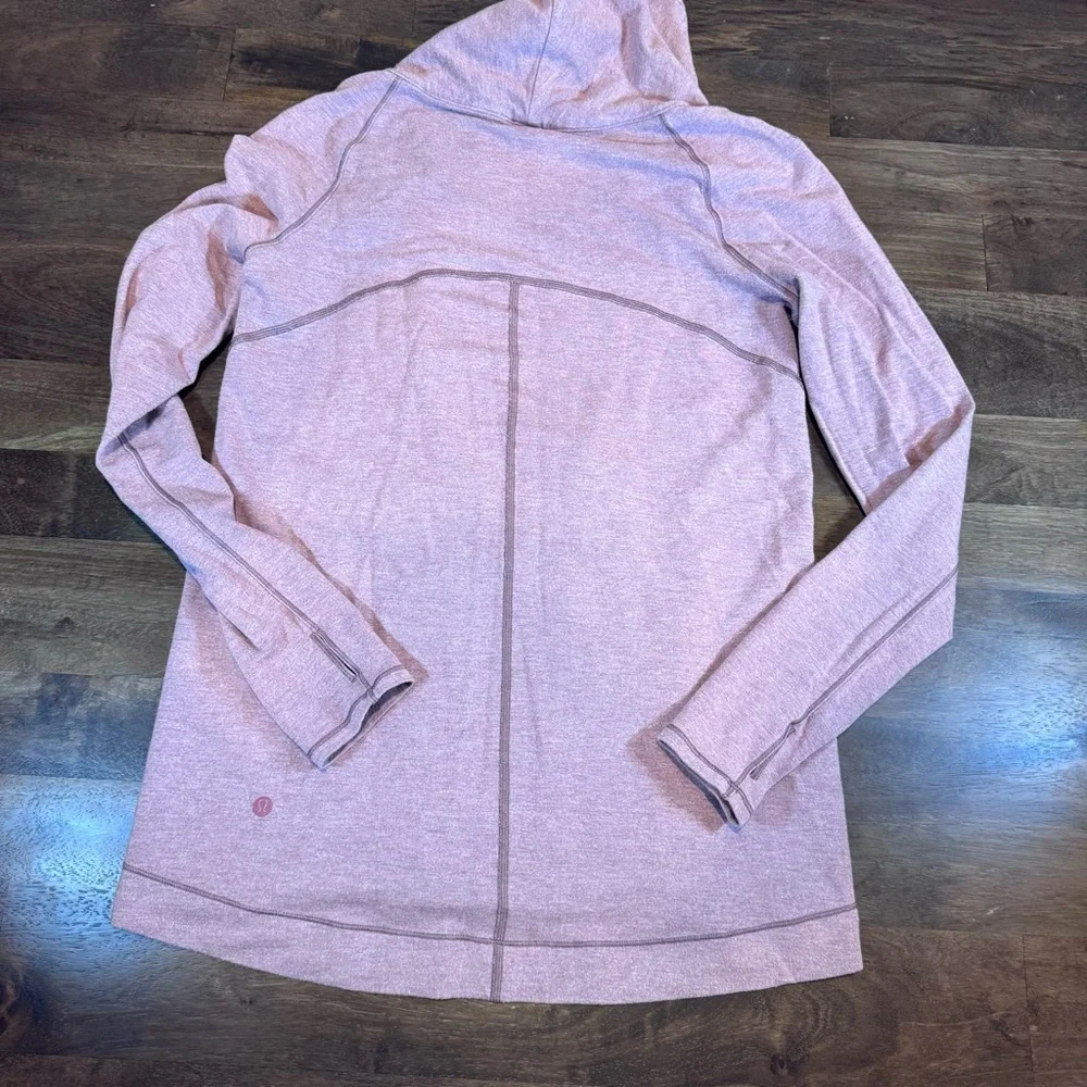 lululemon athletica Coast‎ Easy Wrap Heather Misty Merlot, Size 4